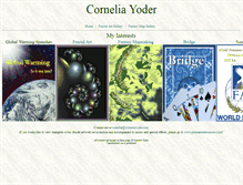 Tablet Screenshot of corneliayoder.com